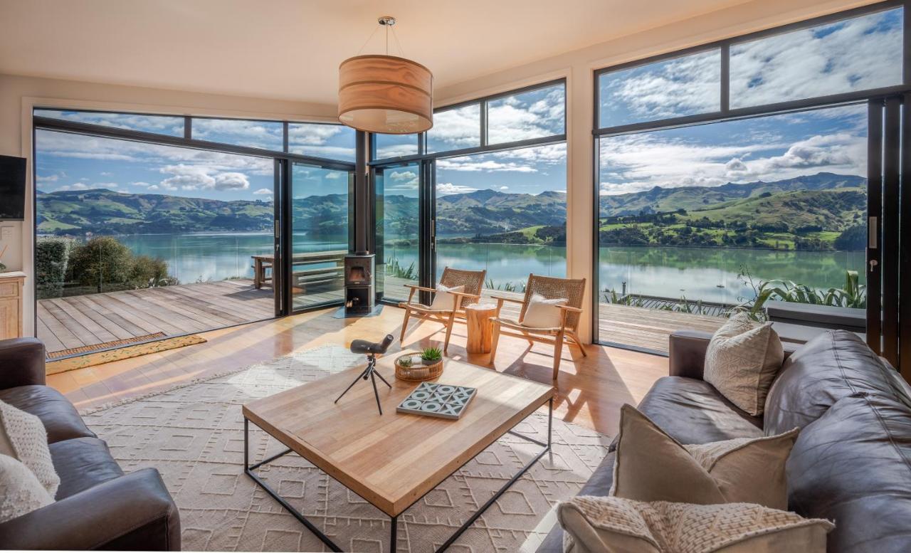 Million Dollar View - Takamatua Holiday Home Akaroa Exterior foto